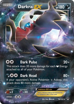 Carte Pokémon: Darkrai EX