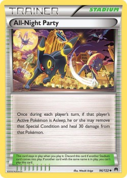 Carte Pokémon: All Night Party