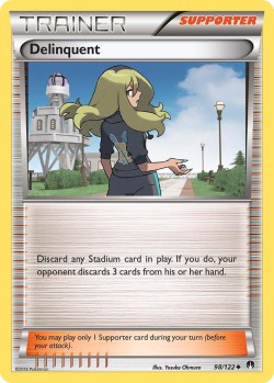 Carte Pokémon: Delinquent