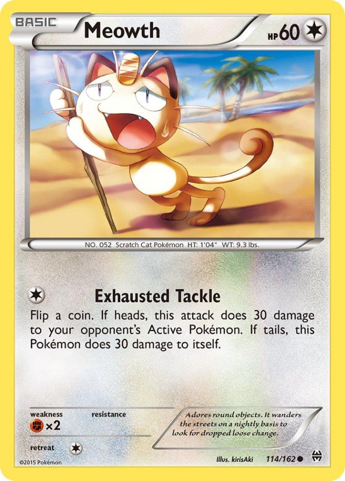 Carte Pokémon: Meowth [Miaouss]