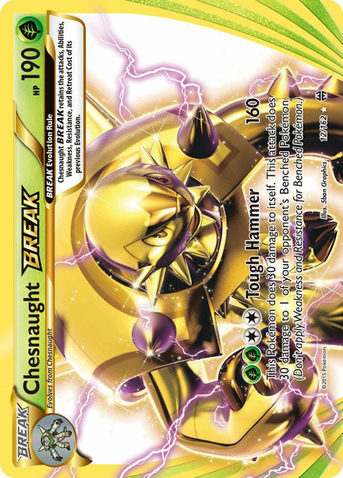 Carte Pokémon: Chesnaught BREAK [Blindépique TURBO]