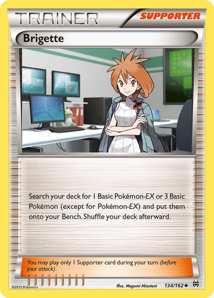 Carte Pokémon: Brigette [Juliette]