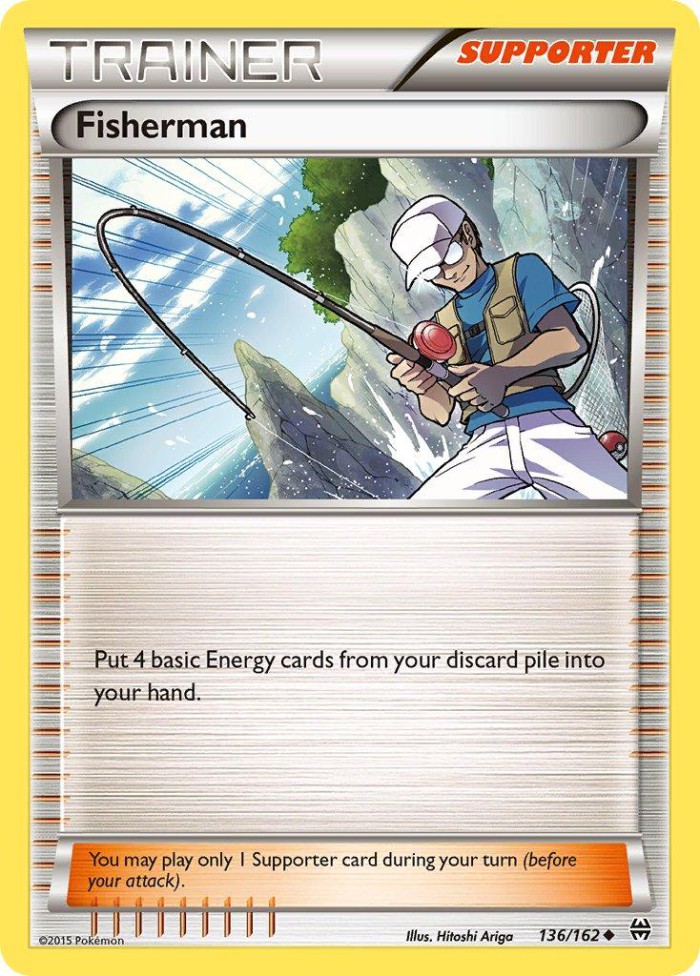 Carte Pokémon: Fisherman [Pêcheur]