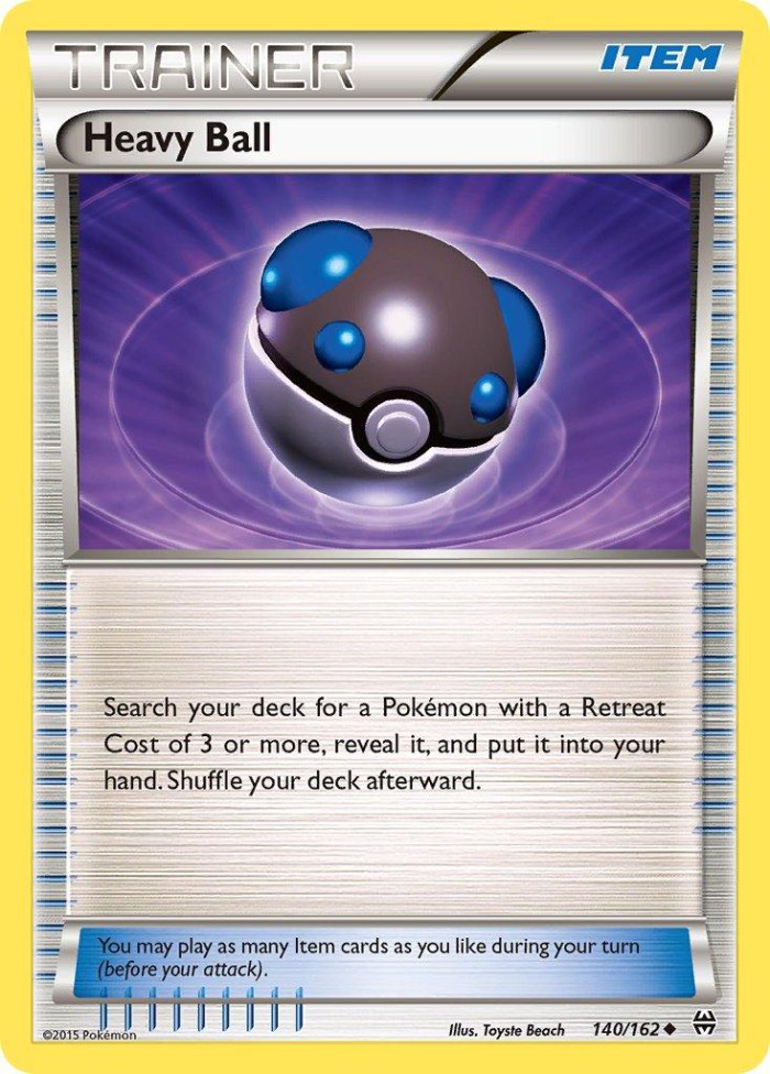 Carte Pokémon: Heavy Ball [Masse Ball]