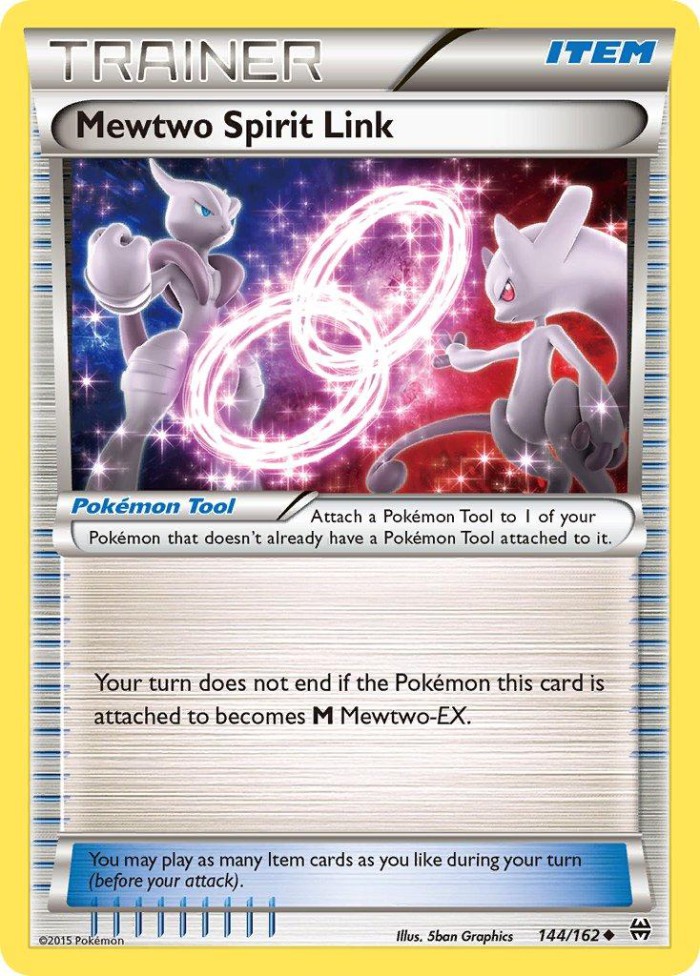 Carte Pokémon: Mewtwo Spirit Link [Lien Spirituel Mewtwo]