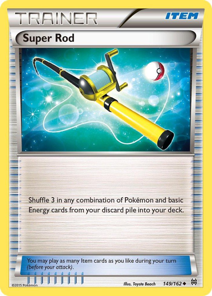 Carte Pokémon: Super Rod [Méga Canne]