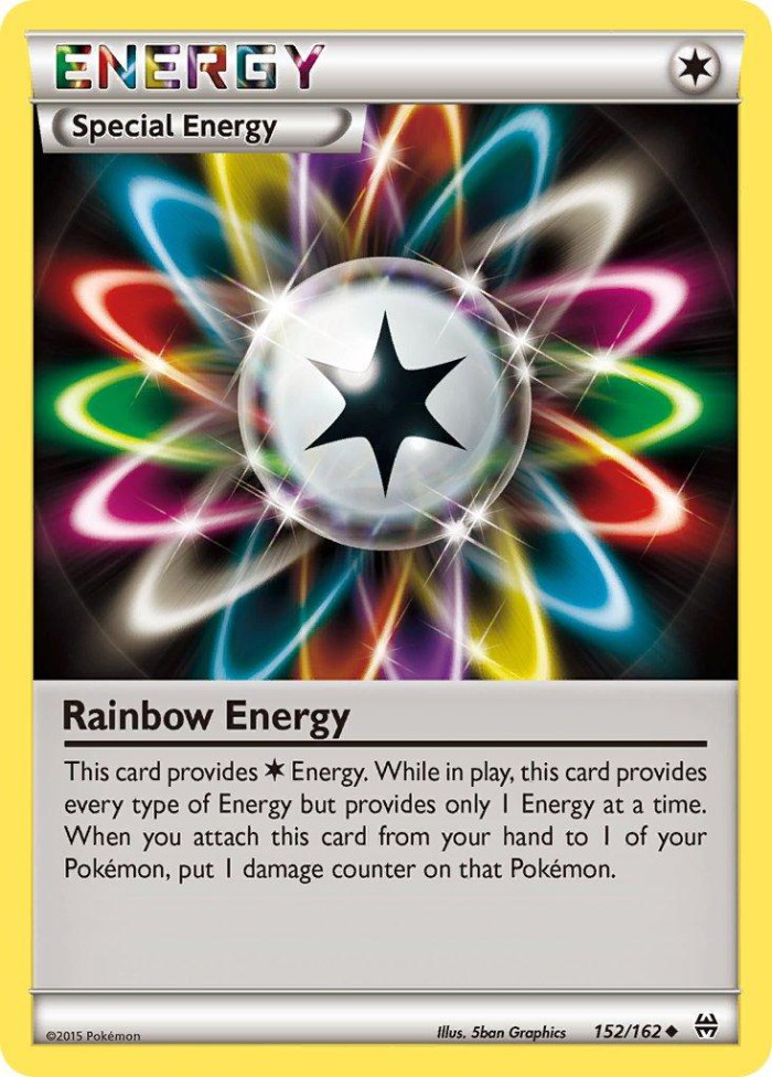 Carte Pokémon: Rainbow Energy [Énergie Multicolore]