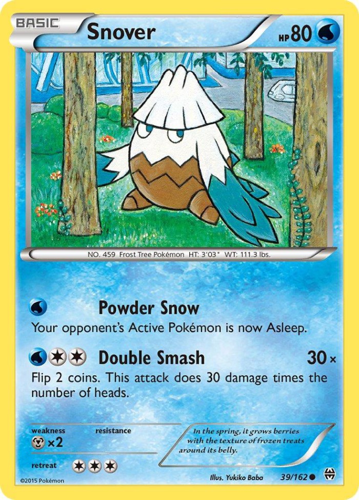 Carte Pokémon: Snover [Blizzi]