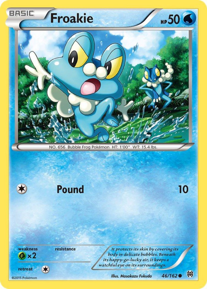 Carte Pokémon: Froakie [Grenousse]