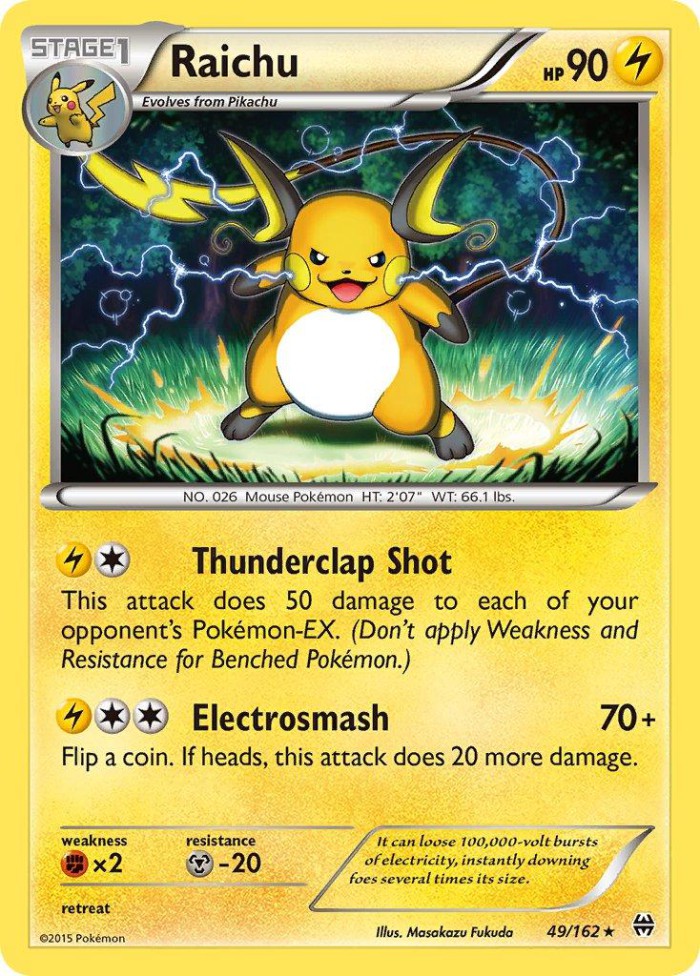 Carte Pokémon: Raichu [Raichu]