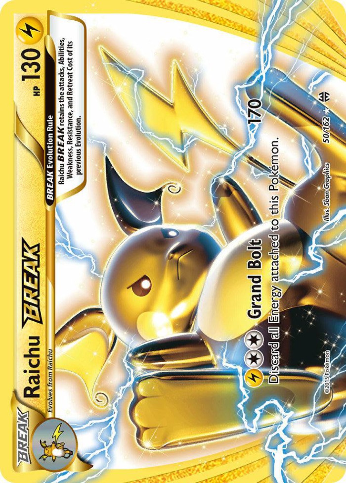 Carte Pokémon: Raichu BREAK [Raichu TURBO]