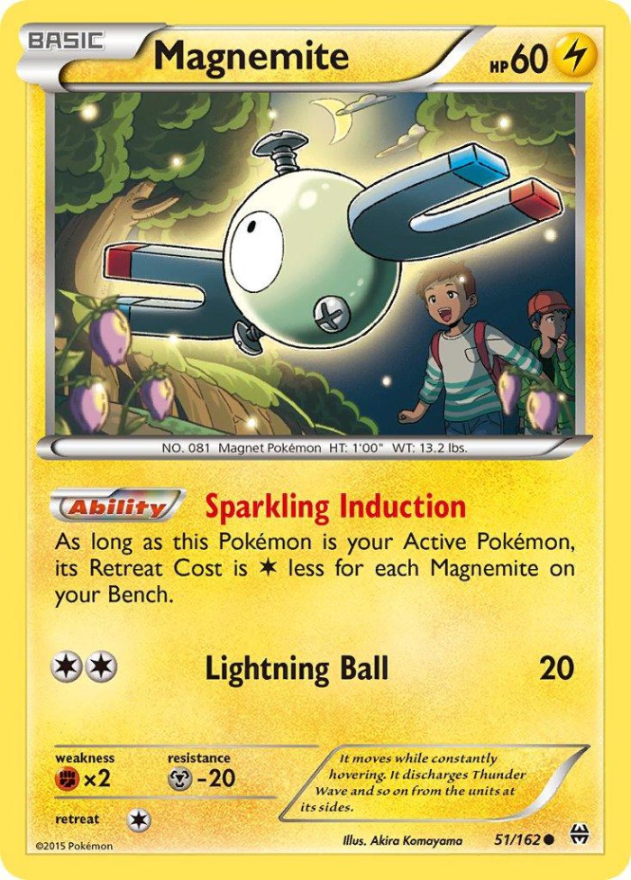 Carte Pokémon: Magnemite [Magnéti]