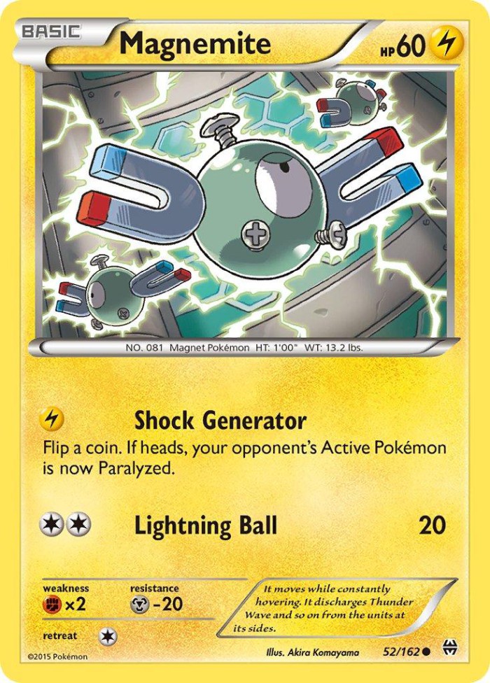 Carte Pokémon: Magnemite [Magnéti]