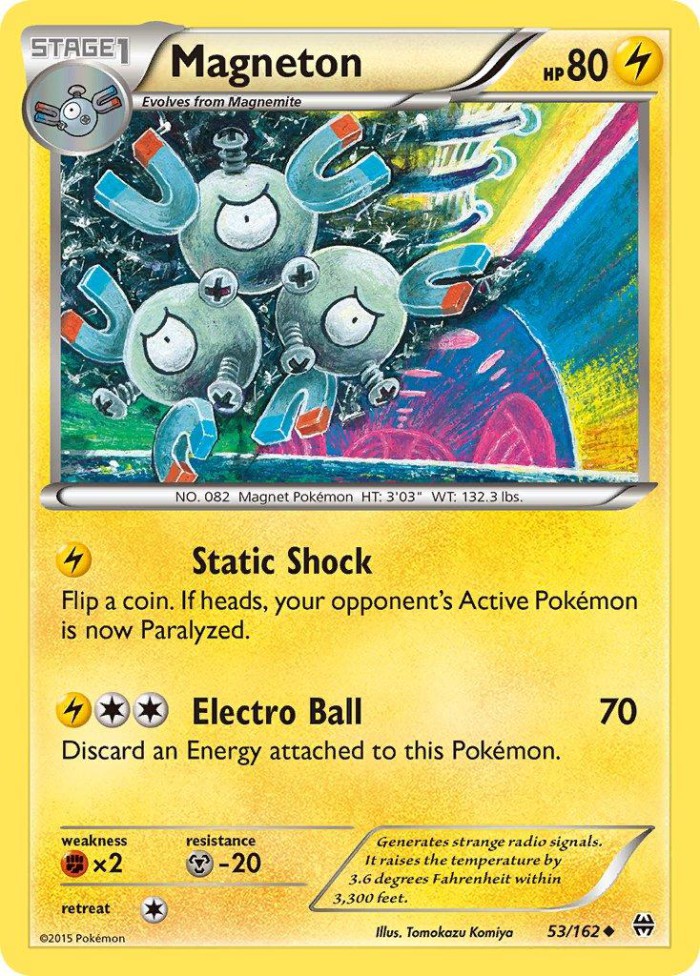 Carte Pokémon: Magneton [Magnéton]