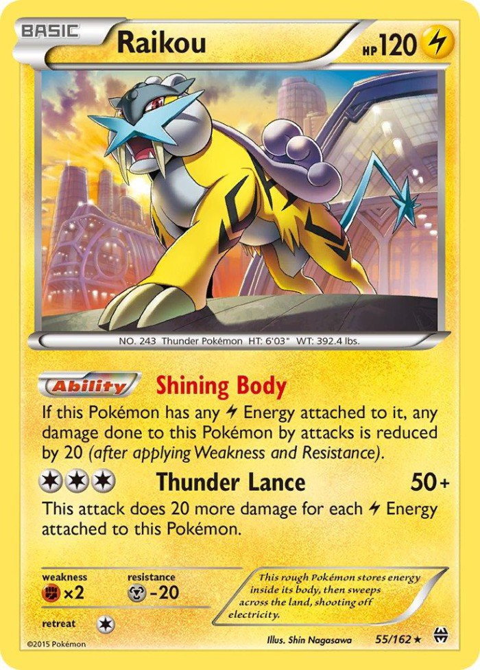 Carte Pokémon: Raikou [Raikou]