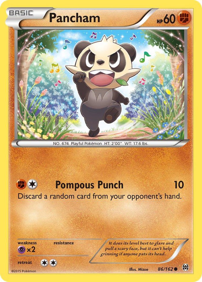 Carte Pokémon: Pancham [Pandespiègle]