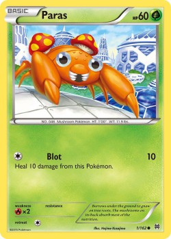 Carte Pokémon: Paras