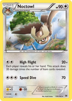 Carte Pokémon: Noctowl