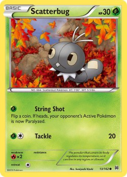 Carte Pokémon: Scatterbug