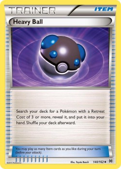 Carte Pokémon: Heavy Ball