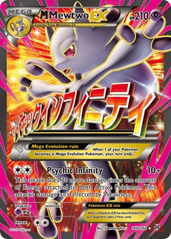 Carte Pokémon: M Mewtwo EX