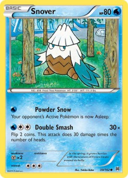 Carte Pokémon: Snover