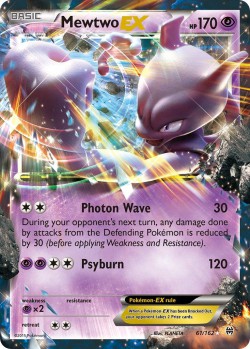 Carte Pokémon: Mewtwo EX