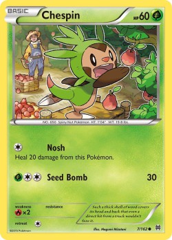 Carte Pokémon: Chespin