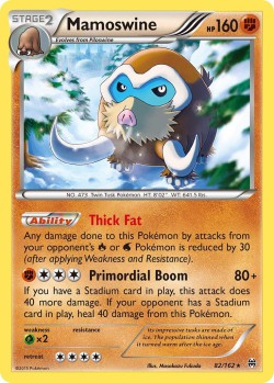 Carte Pokémon: Mamoswine