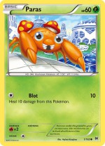 Carte Pokémon: Paras