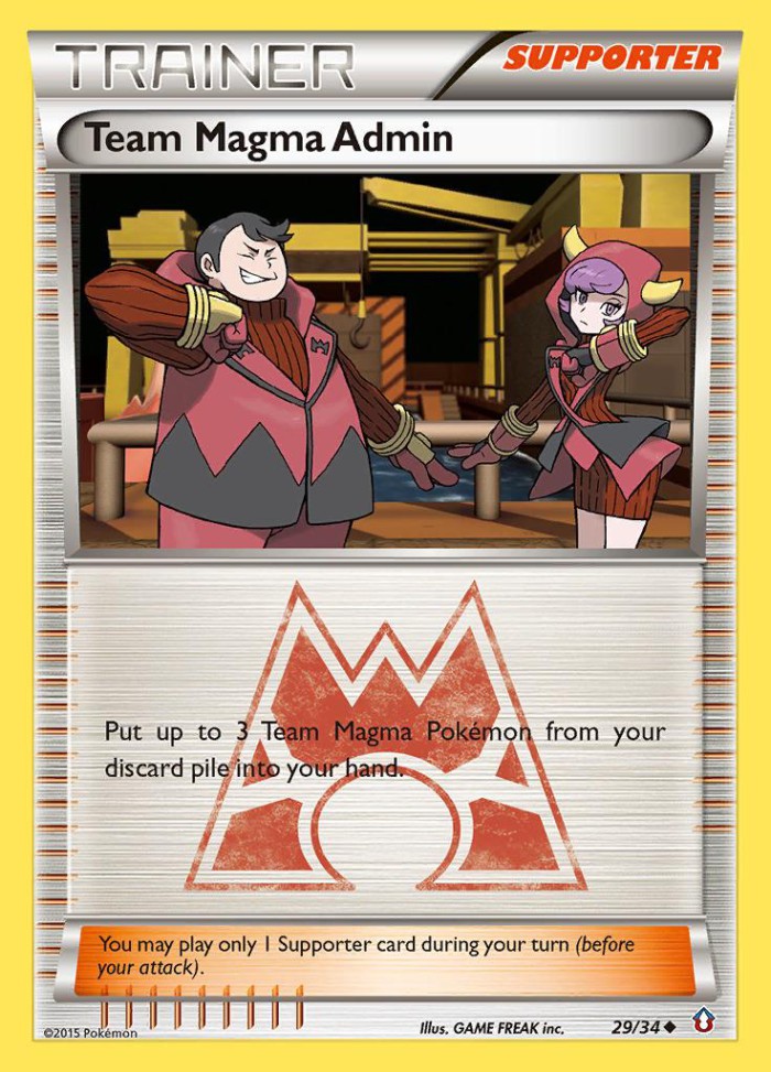 Carte Pokémon: Team Magma Admin [Admin Team Magma]