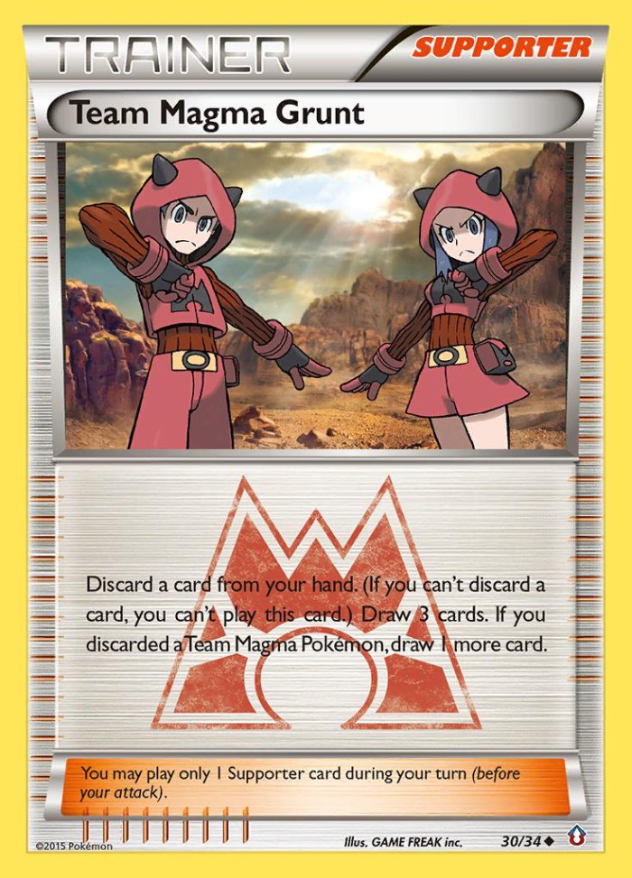 Carte Pokémon: Team Magma Grunt [Sbire de la Team Magma]