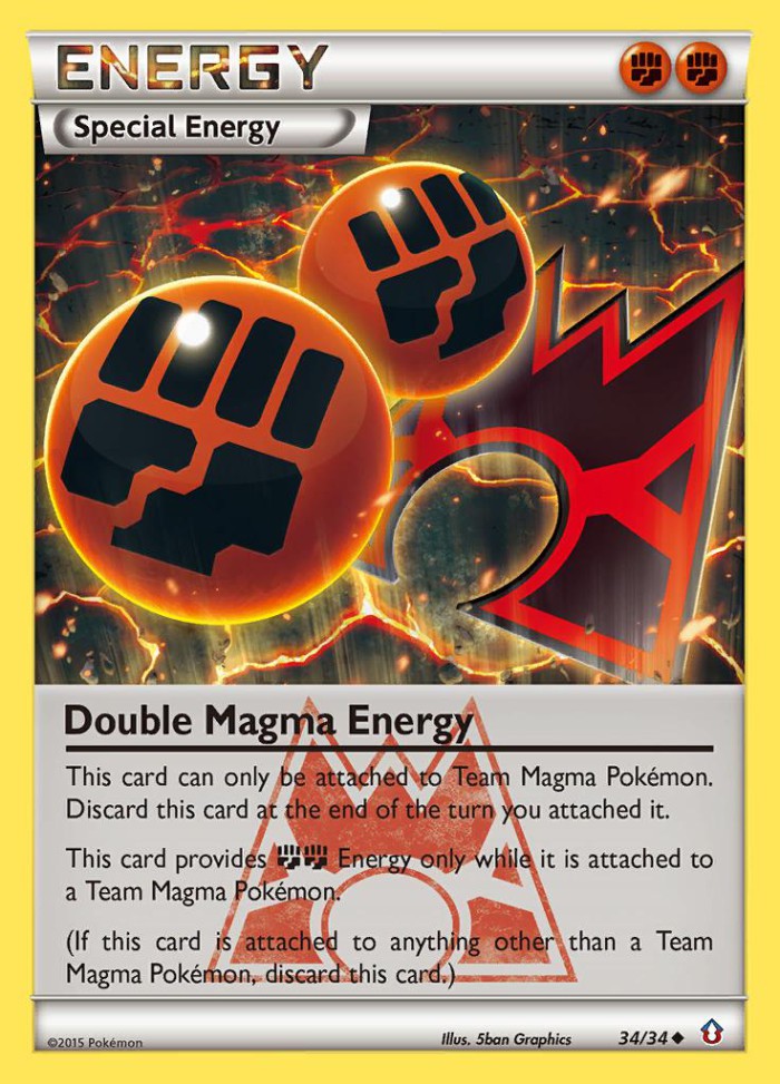 Carte Pokémon: Double Magma Energy [Double Énergie Magma]