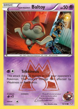 Carte Pokémon: Team Magma's Baltoy