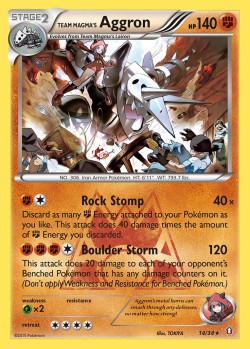 Carte Pokémon: Team Magma's Aggron