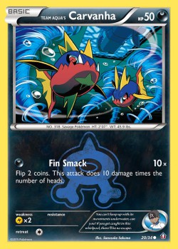 Carte Pokémon: Team Aqua's Carvanha