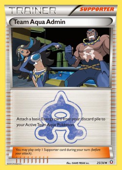 Carte Pokémon: Team Aqua Admin