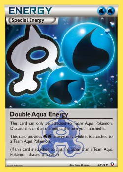 Carte Pokémon: Double Aqua Energy