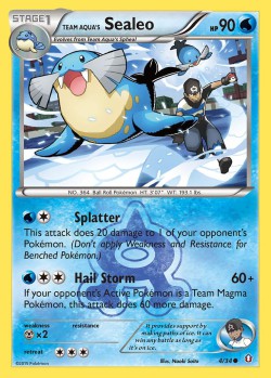 Carte Pokémon: Team Aqua's Sealeo