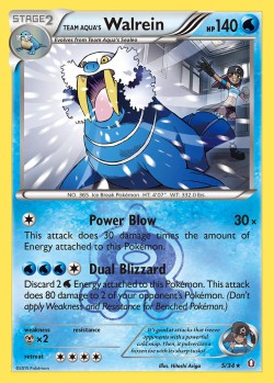 Carte Pokémon: Team Aqua's Walrein