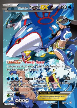 Carte Pokémon: Team Aqua's Kyogre EX