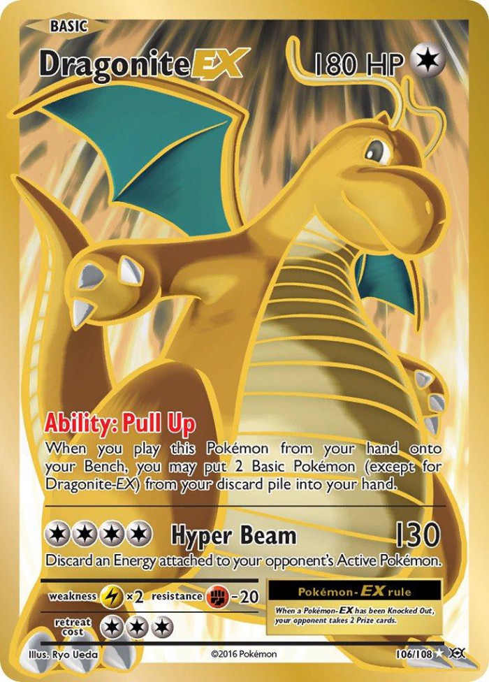 Carte Pokémon: Dragonite EX [Dracolosse EX]