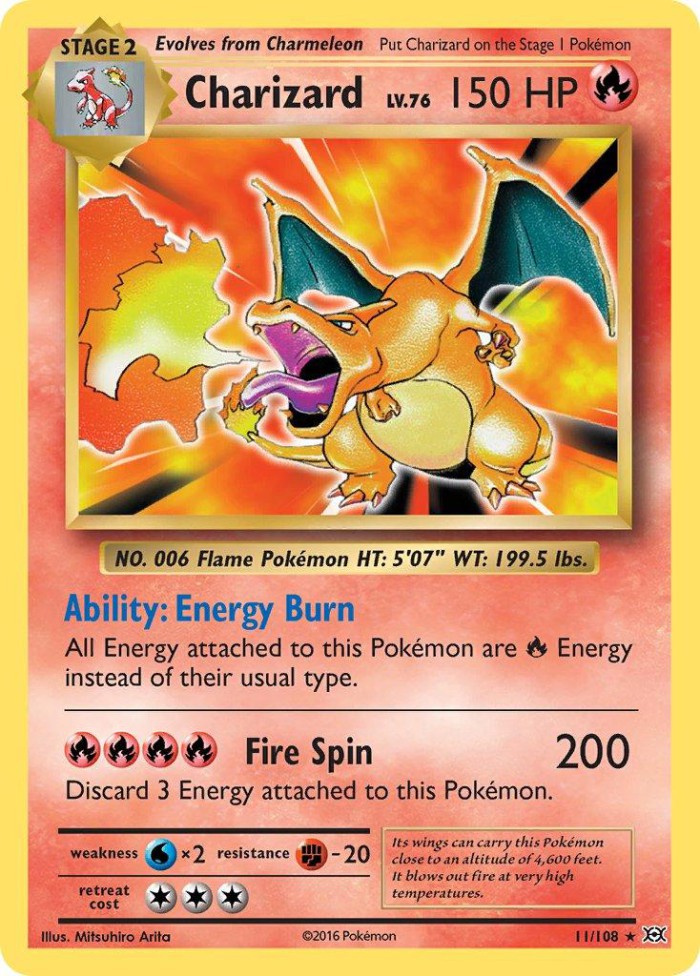 Carte Pokémon: Charizard [Dracaufeu]