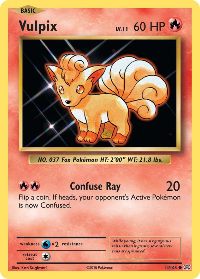 Carte Pokémon: Vulpix [Goupix]