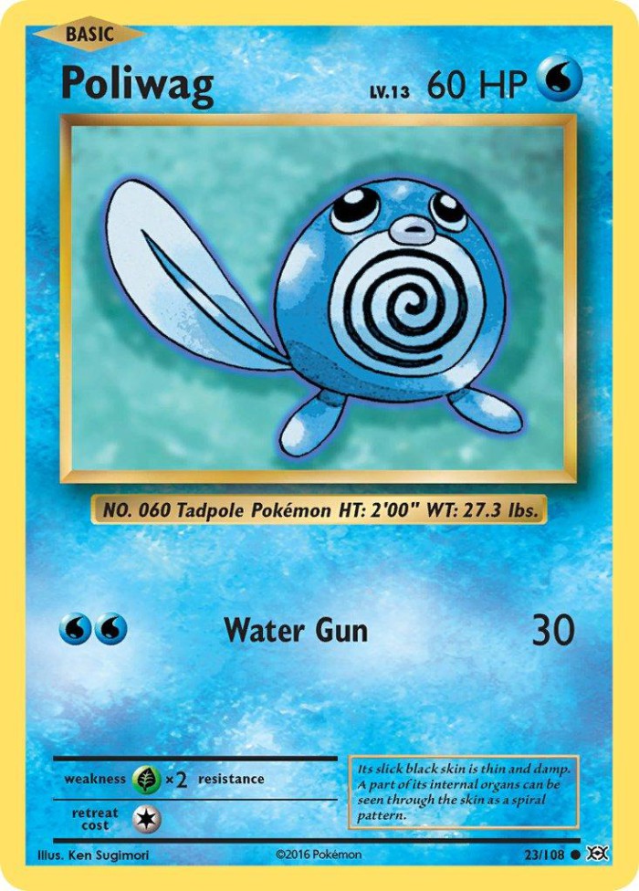 Carte Pokémon: Poliwag [Ptitard]