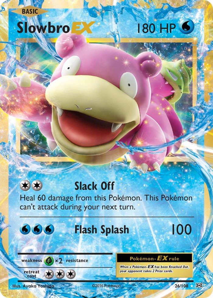 Carte Pokémon: Slowbro EX [Flagadoss EX]