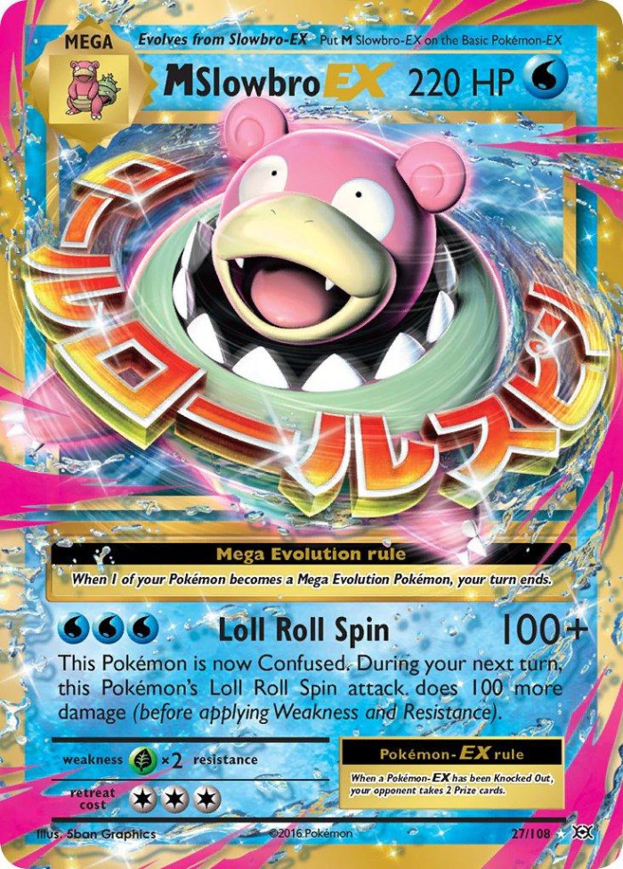 Carte Pokémon: M Slowbro EX [M Flagadoss EX]