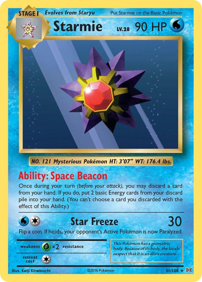 Carte Pokémon: Starmie [Staross]