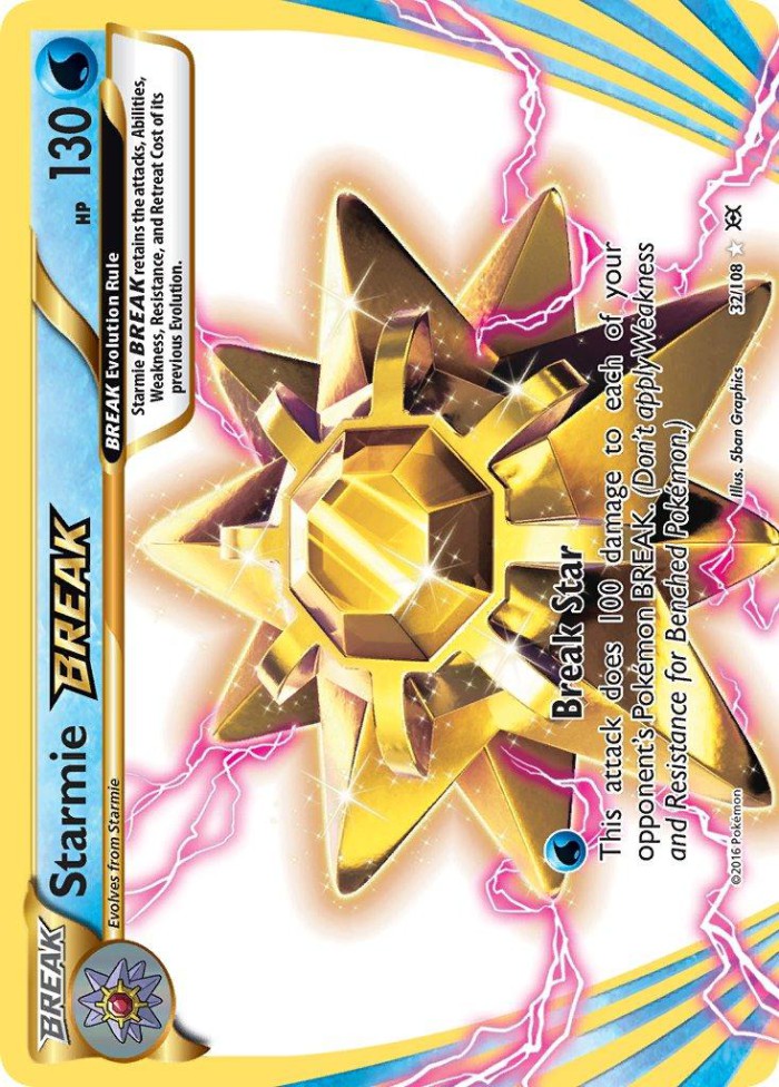 Carte Pokémon: Starmie BREAK [Staross TURBO]