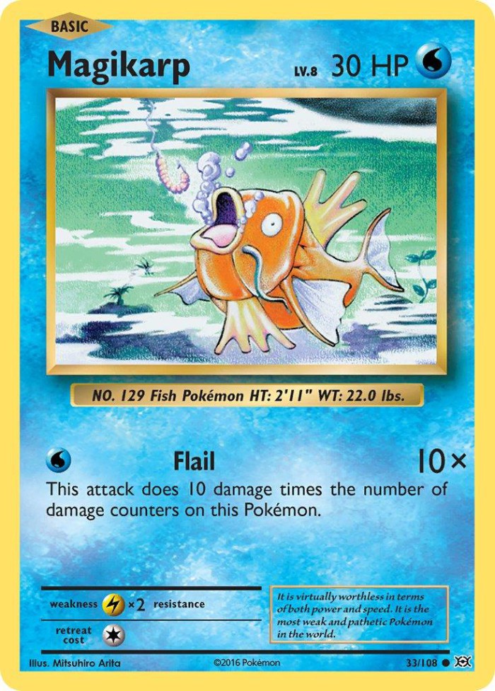 Carte Pokémon: Magikarp [Magicarpe]